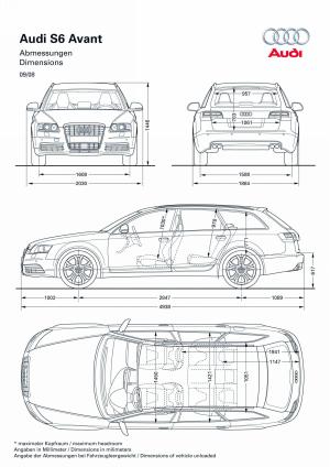 Audi S6 Avant 2008 года 